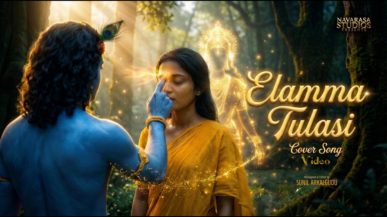 Elamma Tulasi | Cover Song | Krishna Devotional | Navarasa Studios | Crafted by Sunil Arkalgudu