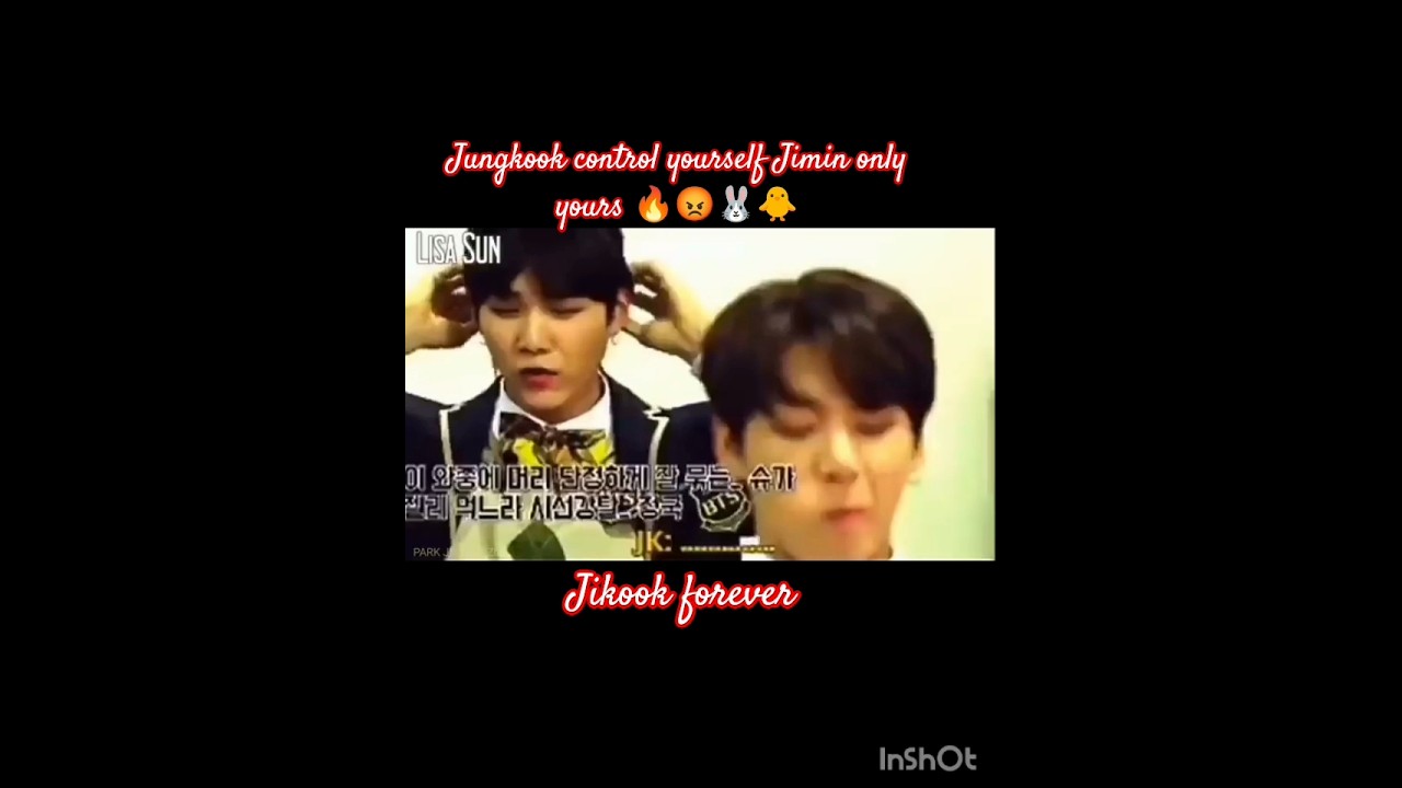 Jungkook possessive mode on 🔥😡🐰🐥 