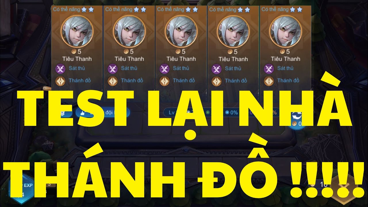 TIẾP TỤC THỬ NGHIỆM SỨC MẠNH NHÀ THÁNH ĐỒ !!! | CỜ LIÊN QUÂN SIZ