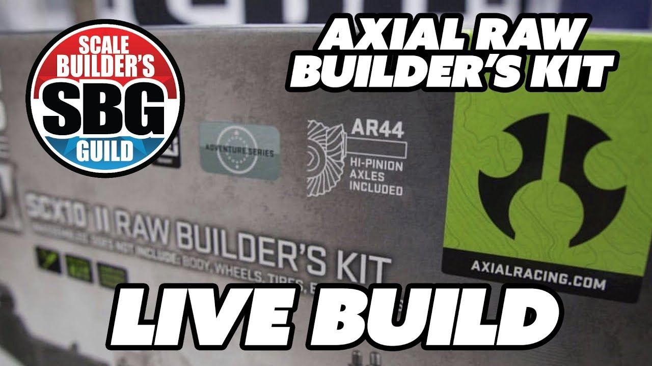 Axial SCX10II Raw Builder's Kit Live Build
