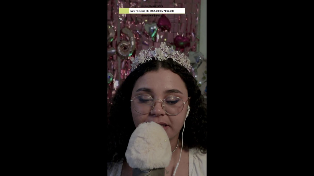 ASMR Meu aniversário !