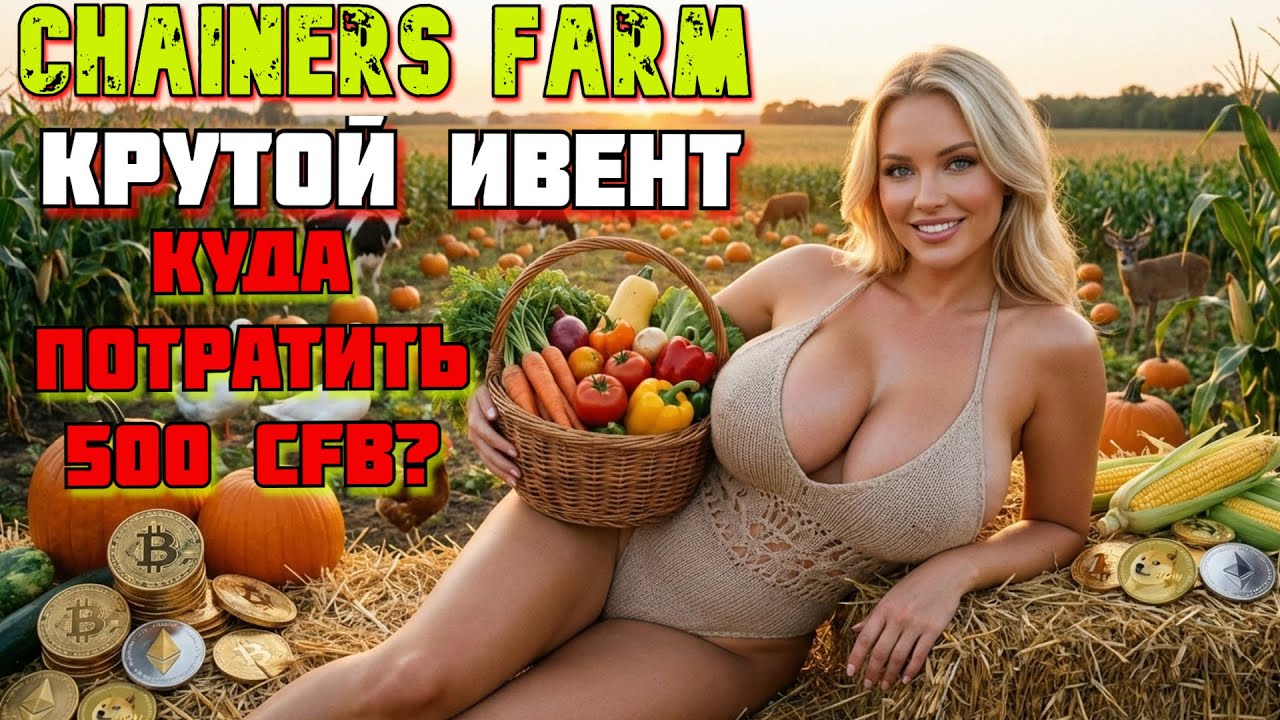 🔥Долгожданный ИВЕНТ в Chainer’s Farm | КУДА ЛУЧШЕ ВСЕГО ПОТРАТИТЬ  500 CFB?