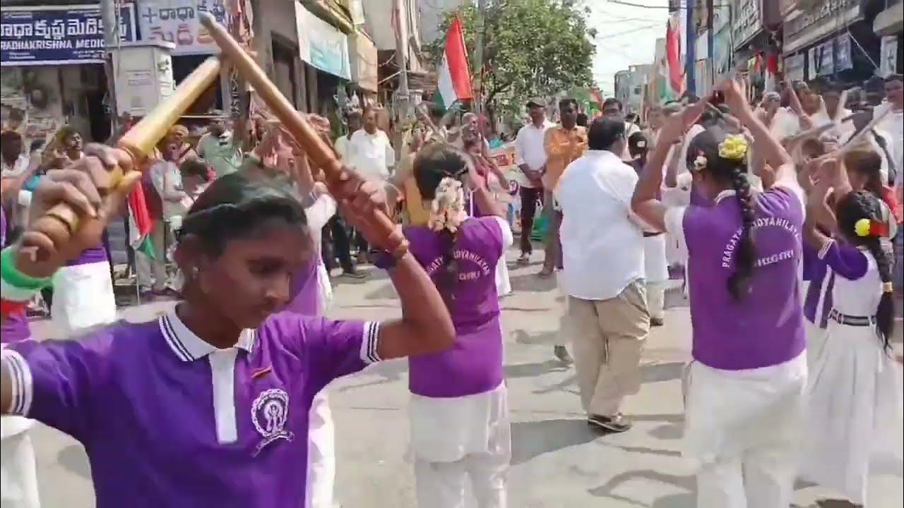 Republicday kolatam 2026 #pragathi school #nagarjunakolatam #8500982825 