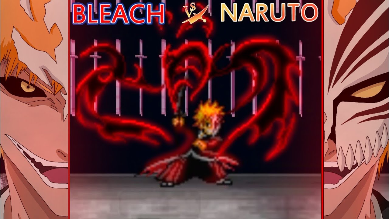 Character Download - Ichigo Half Hollow Mask (Bankai) | Bleach vs Naruto 3.3