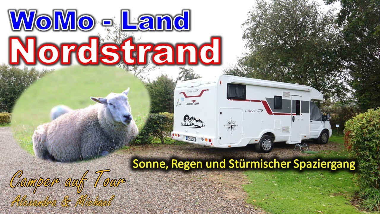 🌦️Camper-Tour September '22 | Teil 4 | Nordfriesland | Stellplatz WoMo-Land Nordstrand