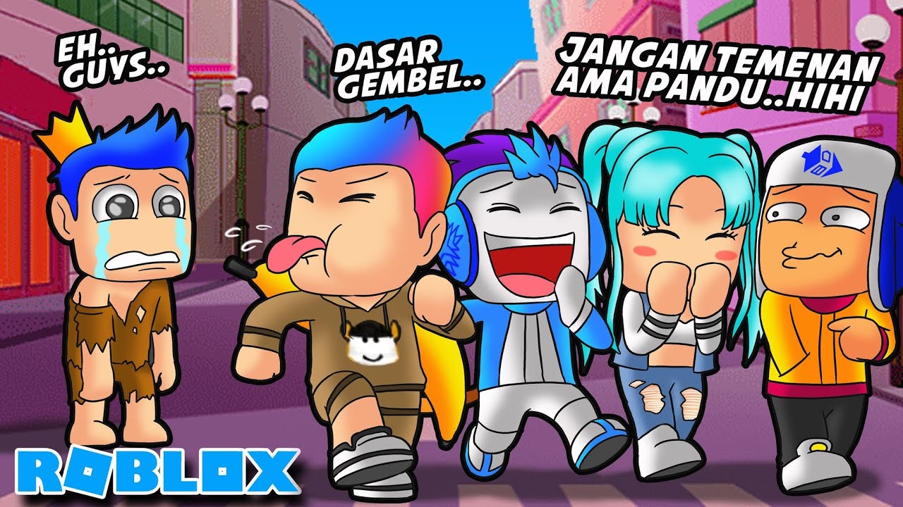 SEDIH BANGET!! JATUH MISKIN SEMUA TEMAN TEMANKU PERGI MENINGGALKAN KU DI ROBLOX!!