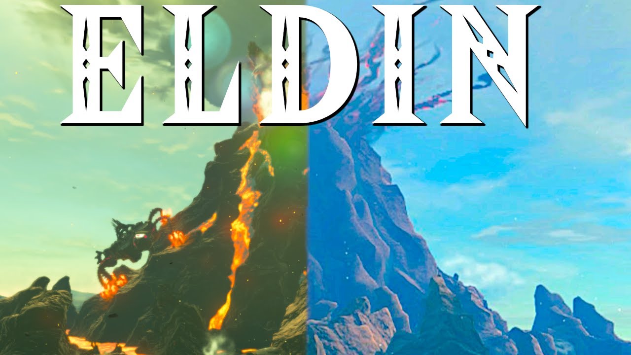Eldin's Evolution BotW VS TotK | HYRULE COMPARISONS