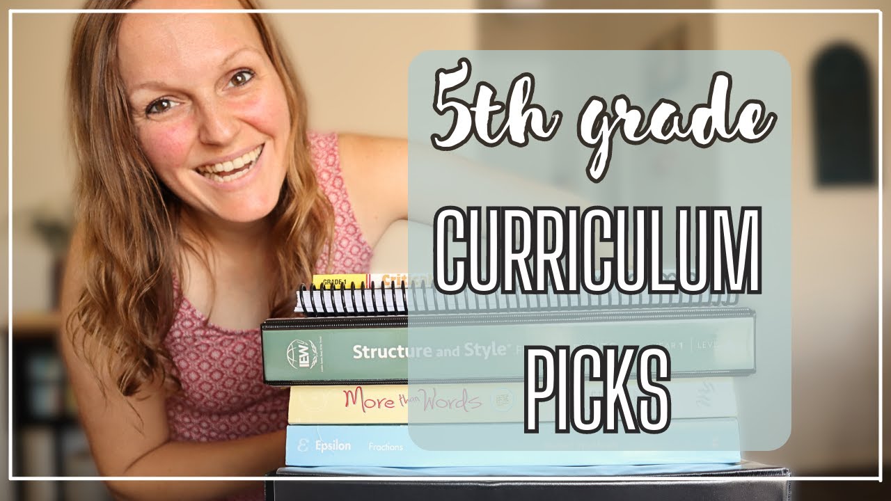 SEE WHAT WE'RE USING FOR 5TH GRADE HOMESCHOOL CURRICULUM | 5th Grade Writing Math & Extracurriculars