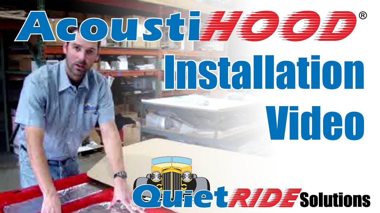Under Hood Insulation And Cover Installation