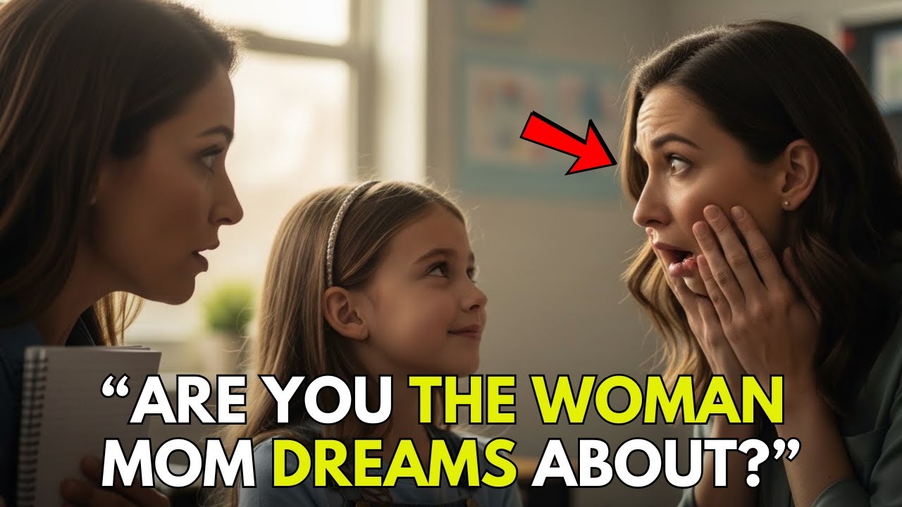 Her Daughter Asked the Teacher, “Are you the woman Mom dreams about?”