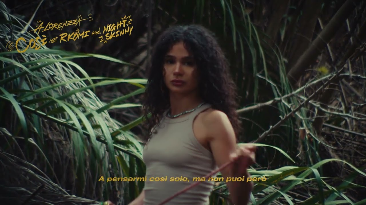 LORENZZA - COSÌ Feat RKOMI Prod. NIGHT SKINNY (LYRICS VIDEO)