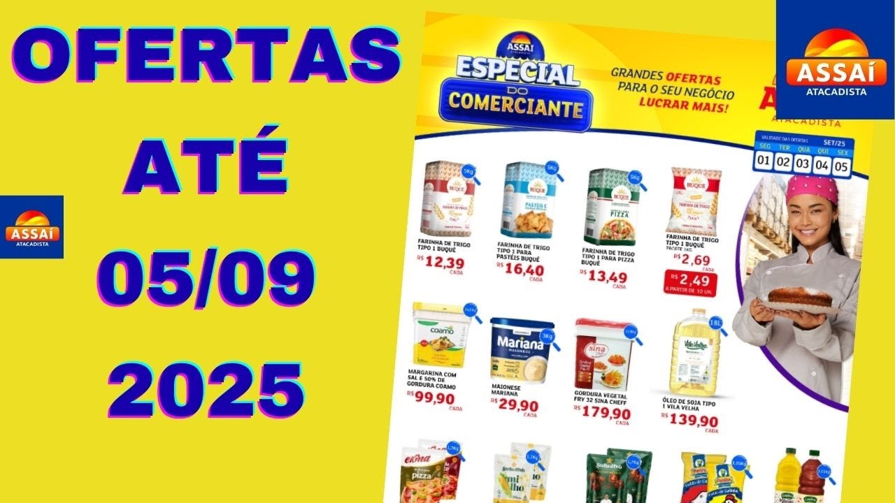 ASSA&Iacute; ATACADISTA OFERTAS AT&Eacute; 05 09 2025 FOLHETO ESPECIAL DO COMERCIANTE SP