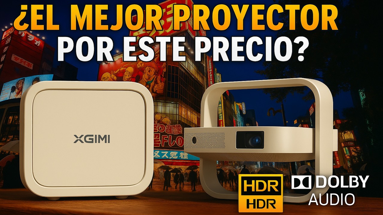 ¿El MEJOR PROYECTOR para JUEGOS Y PELIS? XGIMI ELFIN FLIP