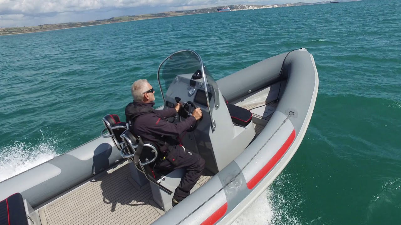 Ribcraft 6.40 On Sea Trial