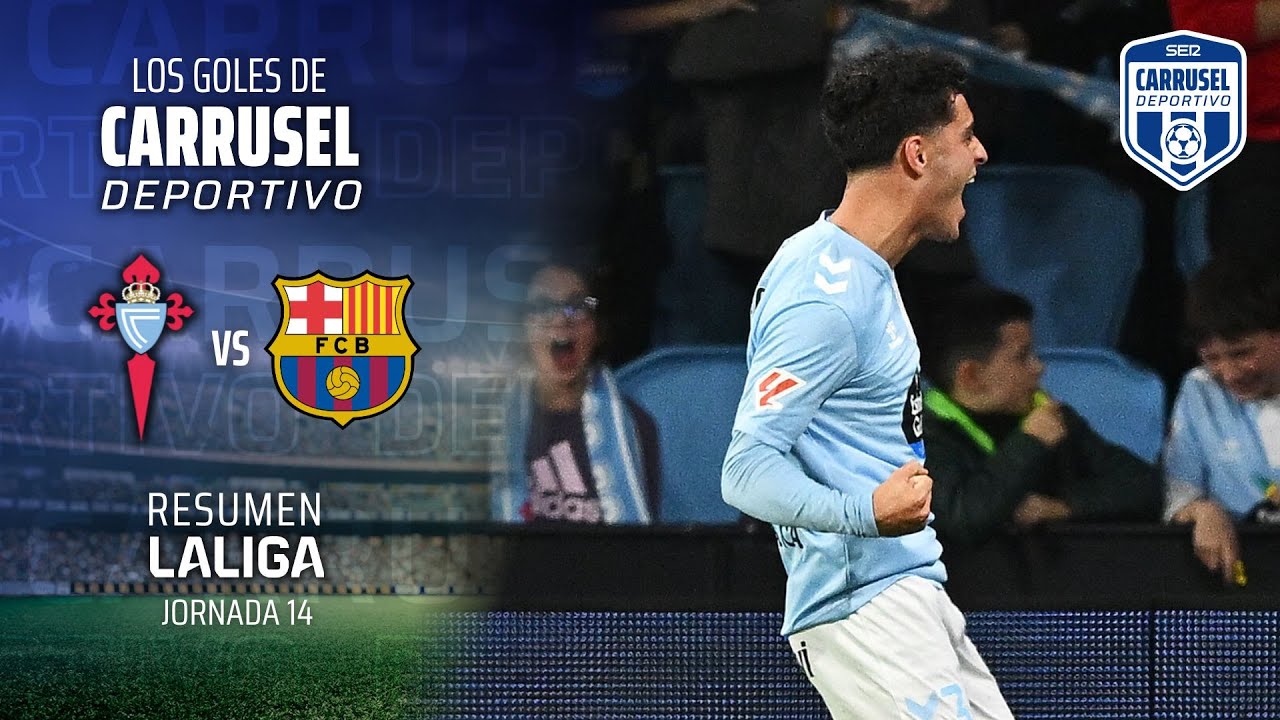 ¡PINCHA EL LÍDER! Locura de goles en Balaídos | Resumen del Celta 2 - 2 Barcelona