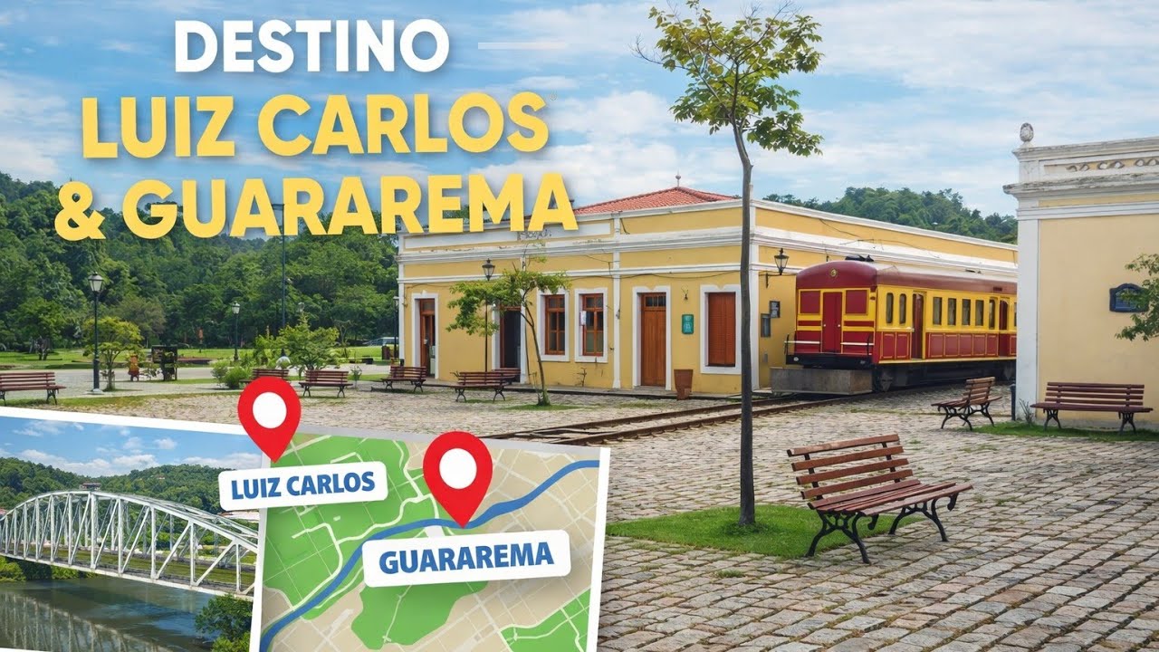 VOCÊ PRECISA CONHECER ESSE LUGAR! 😱✨ Luiz Carlos & Guararema Encantam!