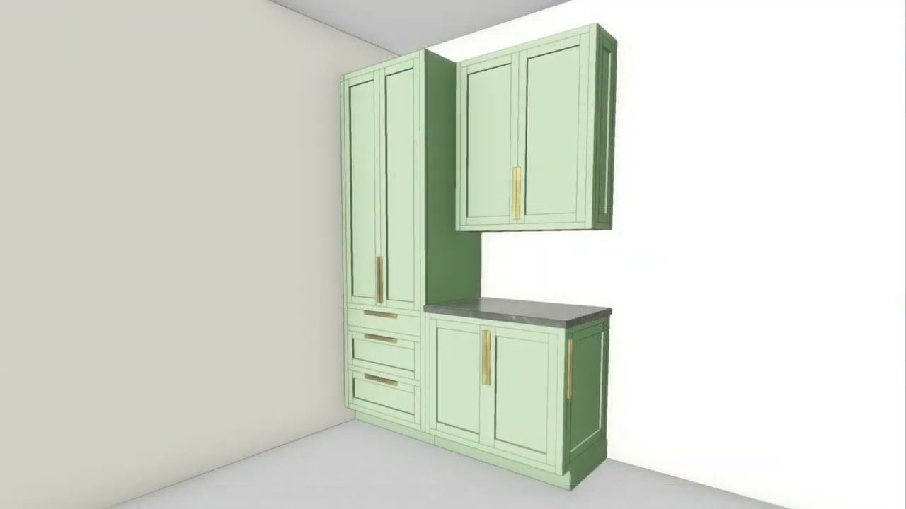 Vectorworks 2024 - Cabinet Objects Parametric Workflow