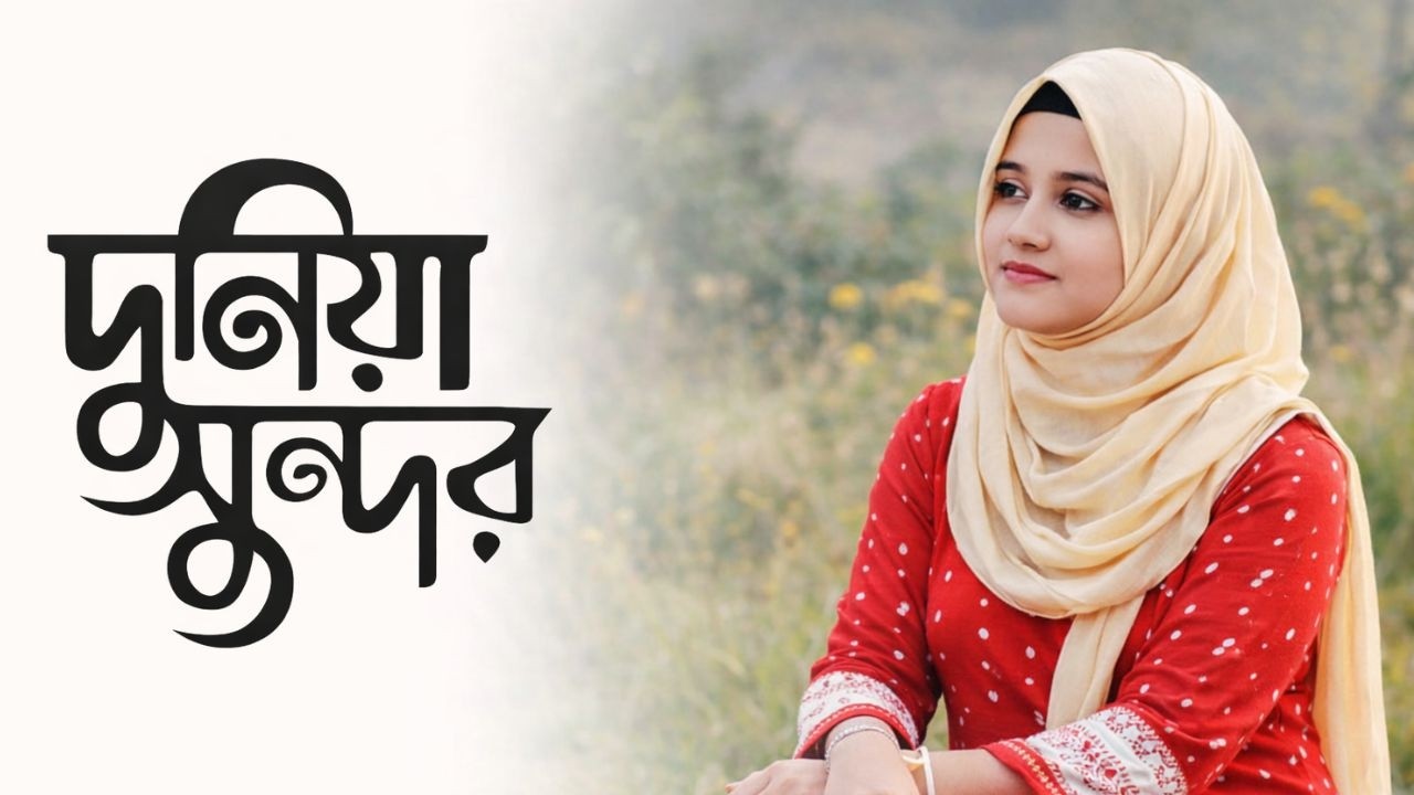 দুনিয়া সুন্দর মানুষ সুন্দর | হৃদয় ছুঁয়ে যাওয়া ইসলামিক গজল