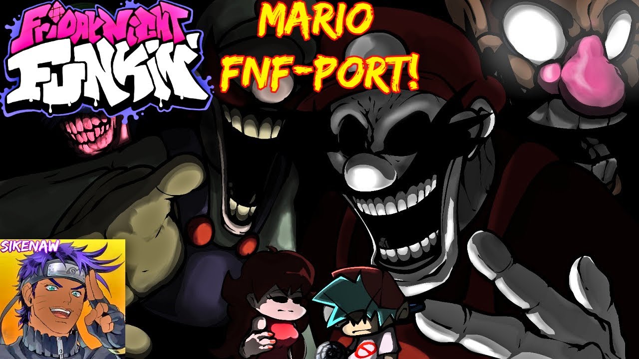 MARIO PORT MOD!!! | Friday Night Funkin -Vs. Mario FNF Port DEMO [FNF MOD]