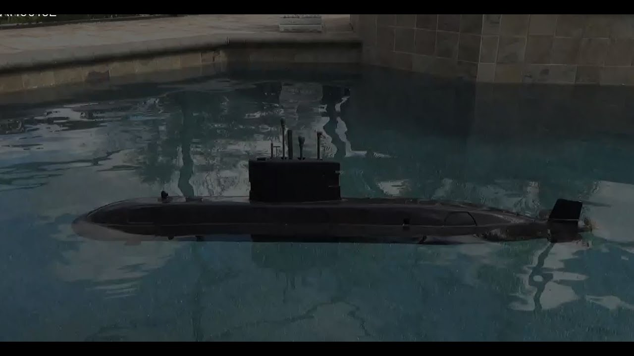 Upholder Class submarine RC buildup CH5 - Trimming the boat