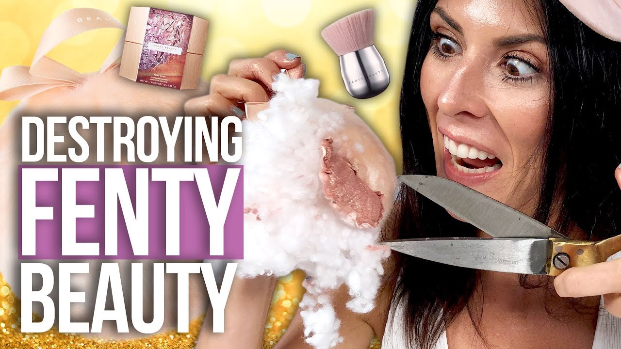 Cutting Open a FENTY BEAUTY Fairy Bomb?! (Beauty Break)