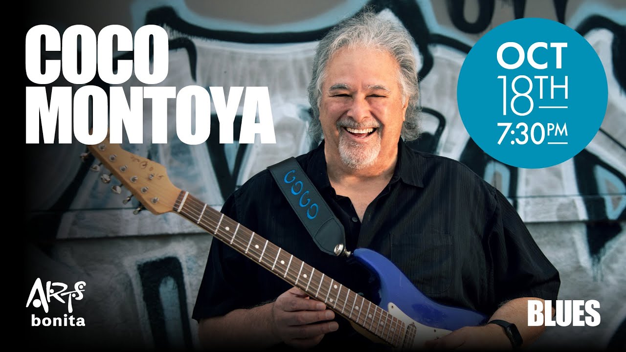 Modern Blues: Coco Montoya At Arts Bonita - October 18th