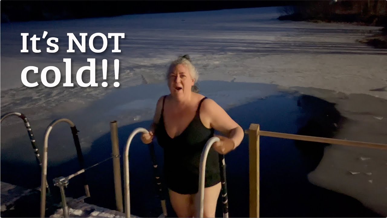 #164 My First Time Ice Swimming! ❄️