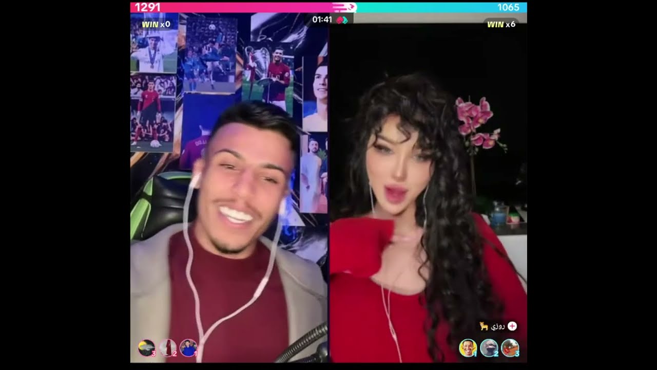 فصيص فيصل مع روزي يغني لها أغنية خلف الله على قلبي