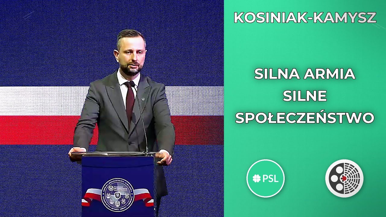 Władysław Kosiniak-Kamysz: Silna armia i silne społeczeństwo