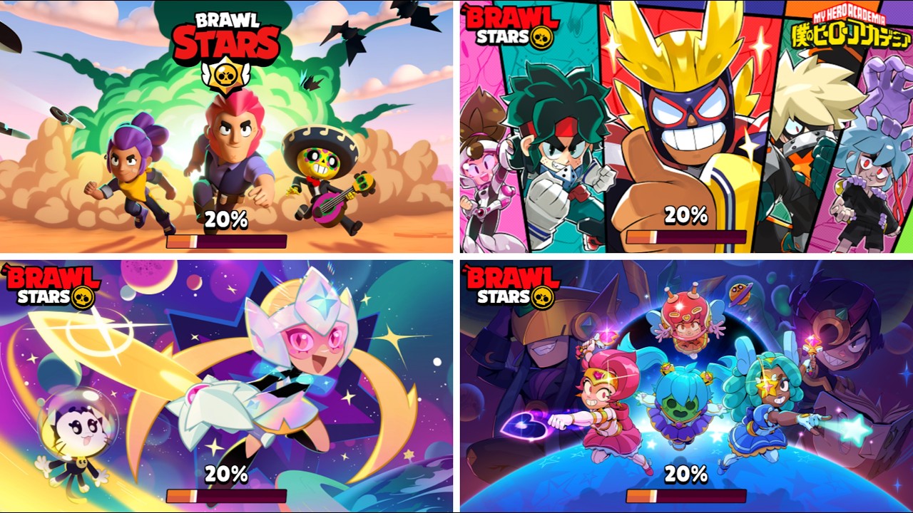 ALL 113 LOADING SCREEN EVOLUTION IN BRAWL STARS | 2017 - 2026 | DAMIAN, STARR NOVA #MYHEROACADEMIA