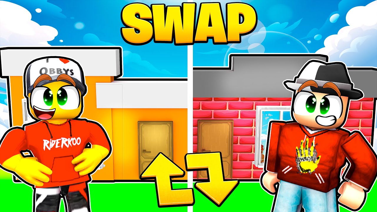 STAVÍME 5 MINUT A PAK SWAP S KAMARÁDEM! (Build & Switch)