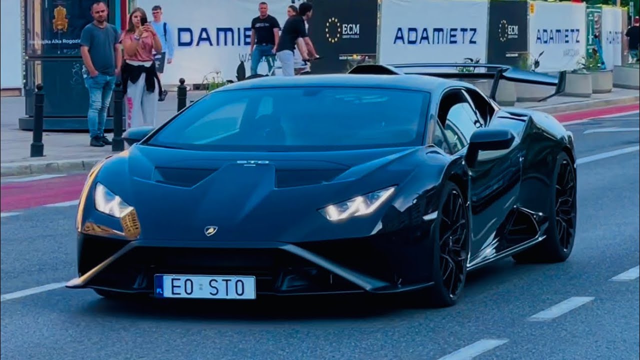 Carspotting in Warsaw #10 | DBS Superleggera, MC20, Aventador SV, 720S, Huracan STO