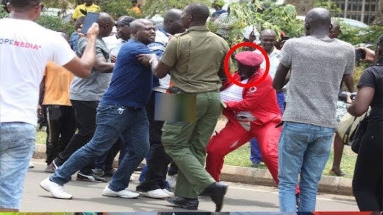 DRAMA! BUNGE MAN HECKLED AND CHASED AWAY LIKE A BURUKENGE FOR SAYING SIFUNA SHOULD BE ARRESTED!!