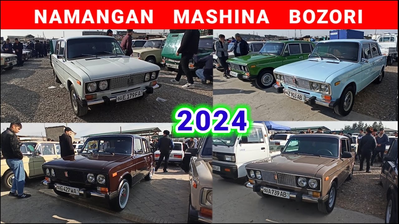 7 - YANVAR VAZ 21 06 JIGULI NARXLARI 2024. NAMANGAN MASHINA BOZORI. #vaz2106 #jiguli_narxlari2024