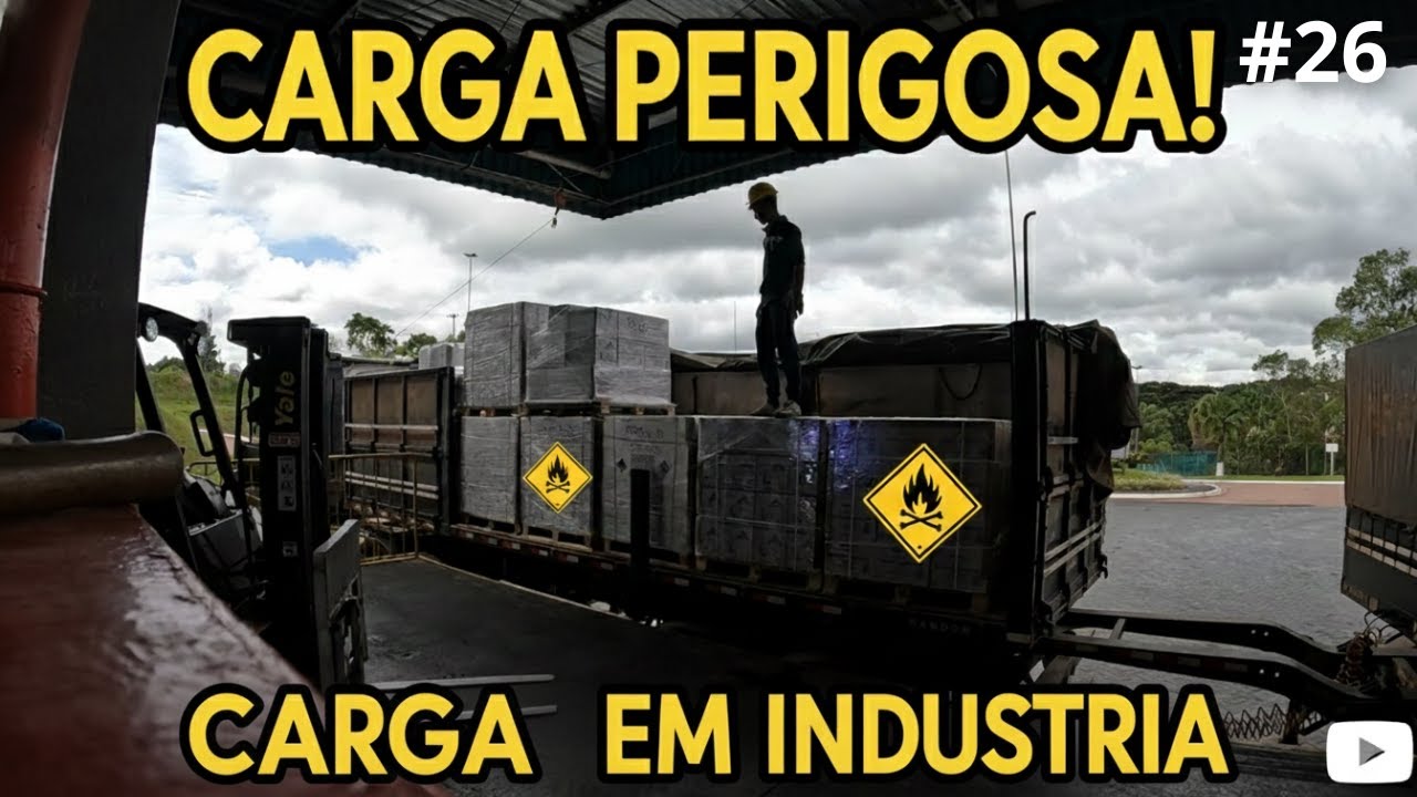 CARGA ALTA E PERIGOSA NO RODOTREM ☣️ ⚠️ 🏴&zwj;☠️ #26