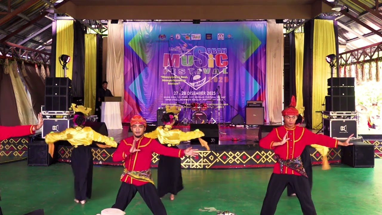 SENI TARI KREATIF : TARIAN KUDA PASU BAJAU KOTA BELUD - FESTIVAL MUZIK SABAH 2025