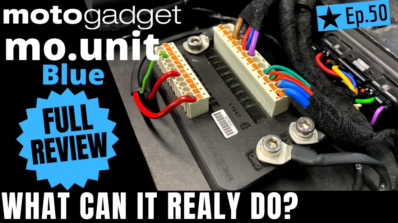 Motogadget ★ Mo.unit Blue, Full Review | WHAT CAN IT REALLY DO? - CB750 Cafe Racer