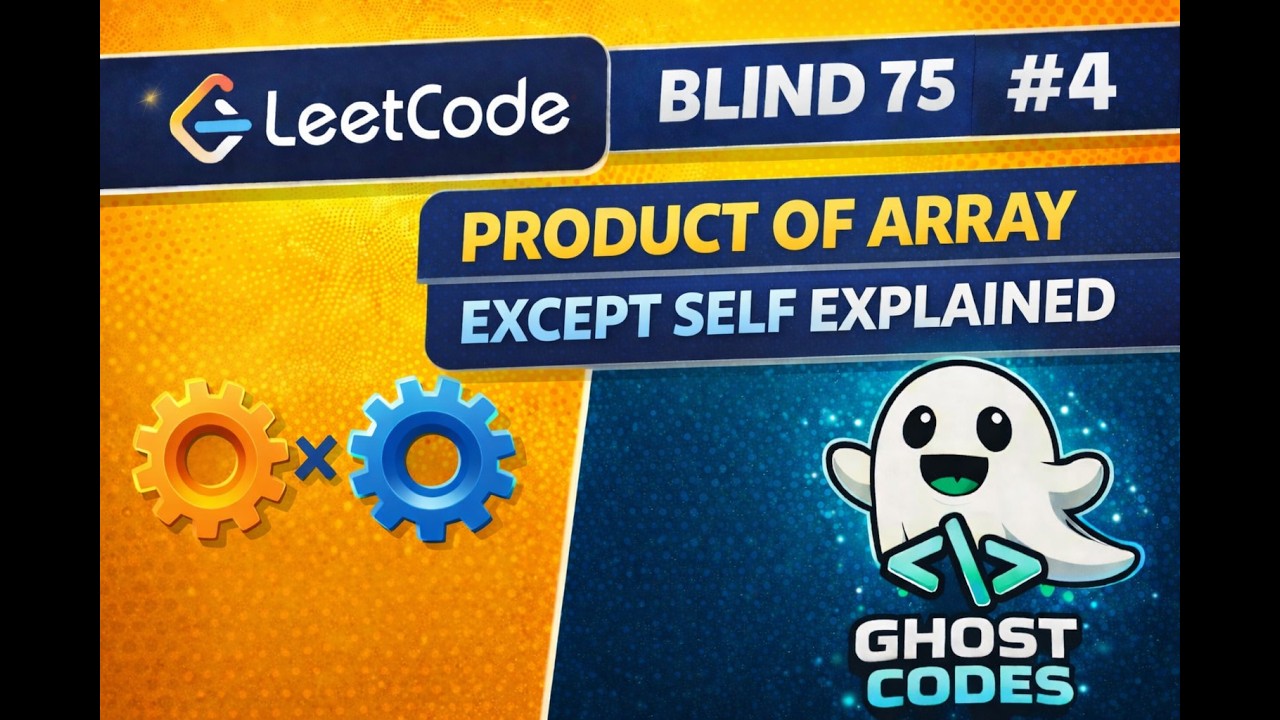 Product of Array Except Self | Blind 75 LeetCode #4 | Prefix & Suffix Approach
