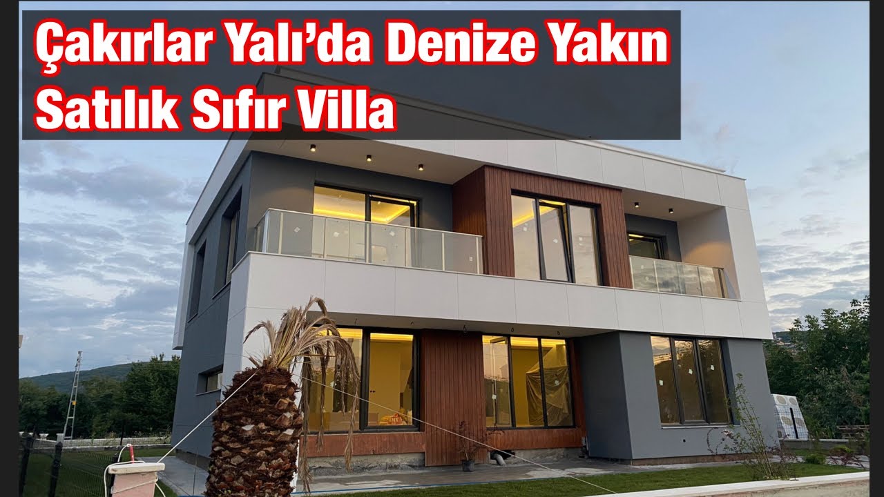 Çakırlar Yalı’ da Satılık Sıfır villa