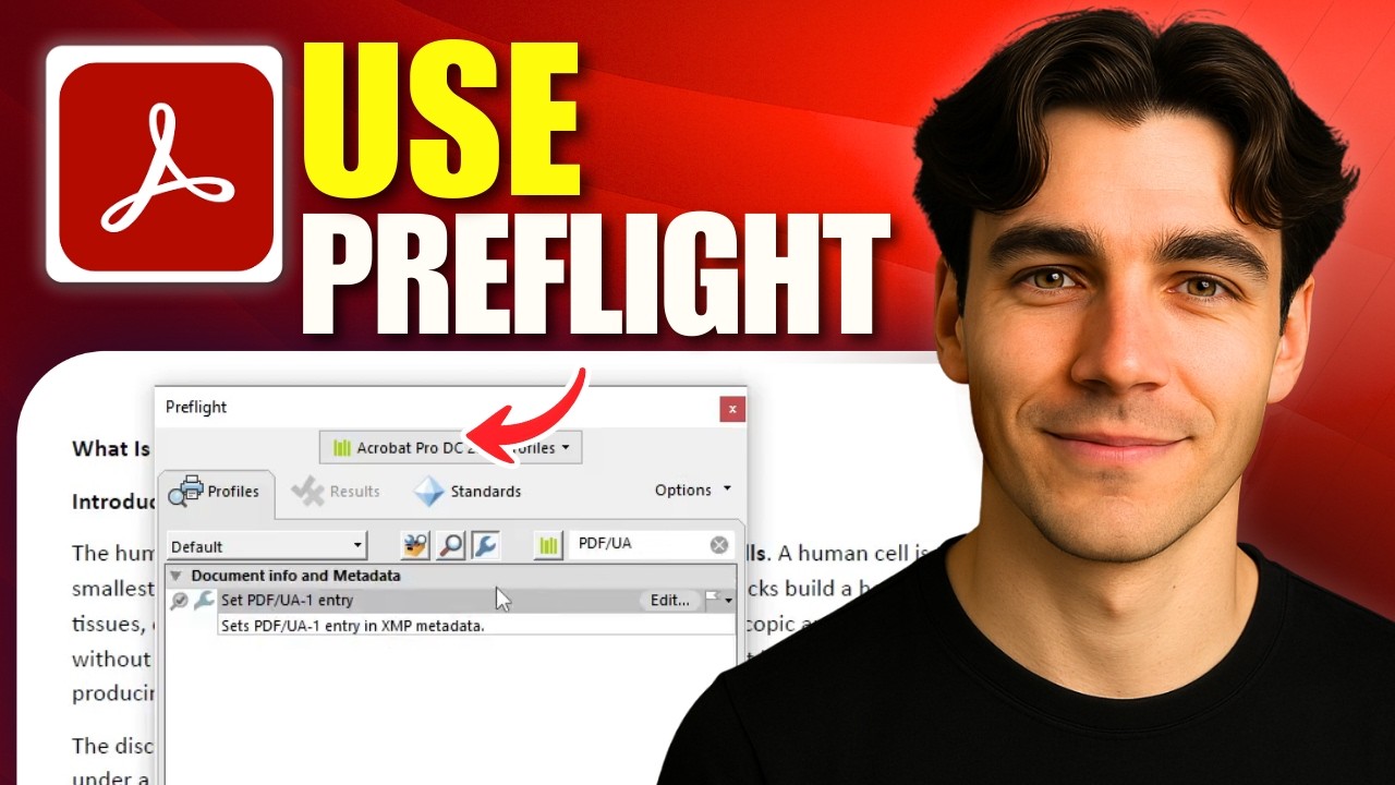 How To Use Preflight Tool In Adobe Acrobat Pro DC To Fix PDF UA Issues (Tutorial 2026)