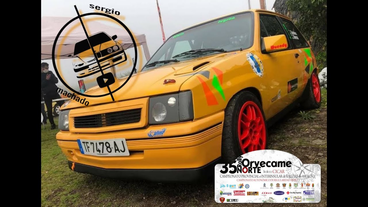 Opel corsa de Cesar quintero y Cristian Devora