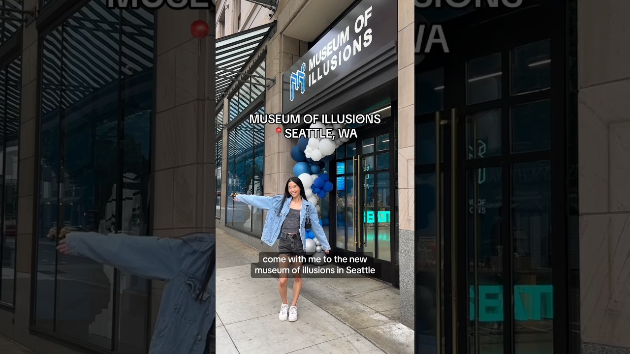 MUSEUM OF ILLUSIONS IN SEATTLE!! 