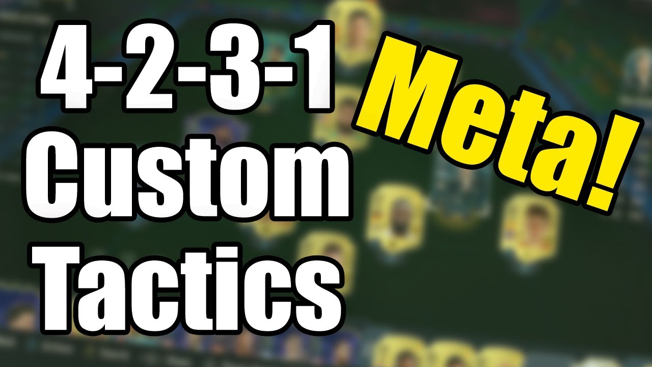 META 4-2-3-1 CUSTOM TACTICS FOR FIFA 23 ULTIMATE TEAM!!!!!