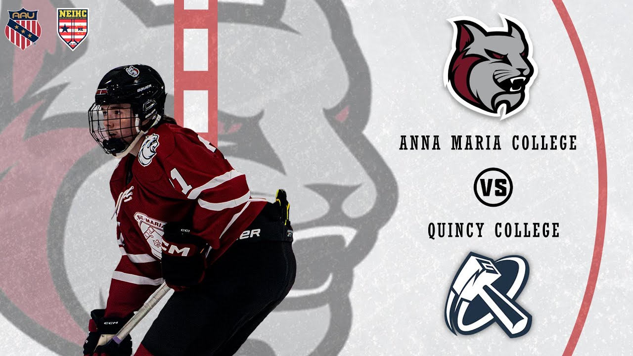 Anna Maria College vs Quincy College | AAU College Hockey | 1/17/26