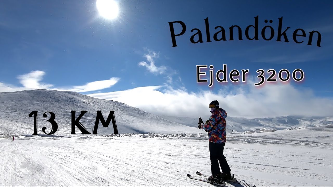 Palandöken | Ejder 3200 | 13 km İniş