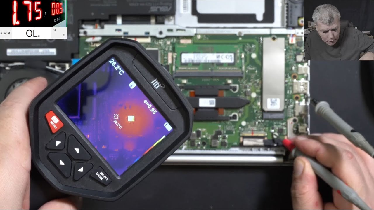 ASUS VivoBook 15 M513U dead, no power, motherboard repair - How to identify the main power rail