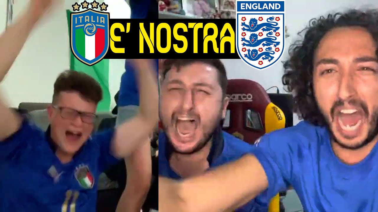 LE MIGLIORI REACTION AI RIGORI DI ITALIA-INGHILTERRA // BESTREACTION