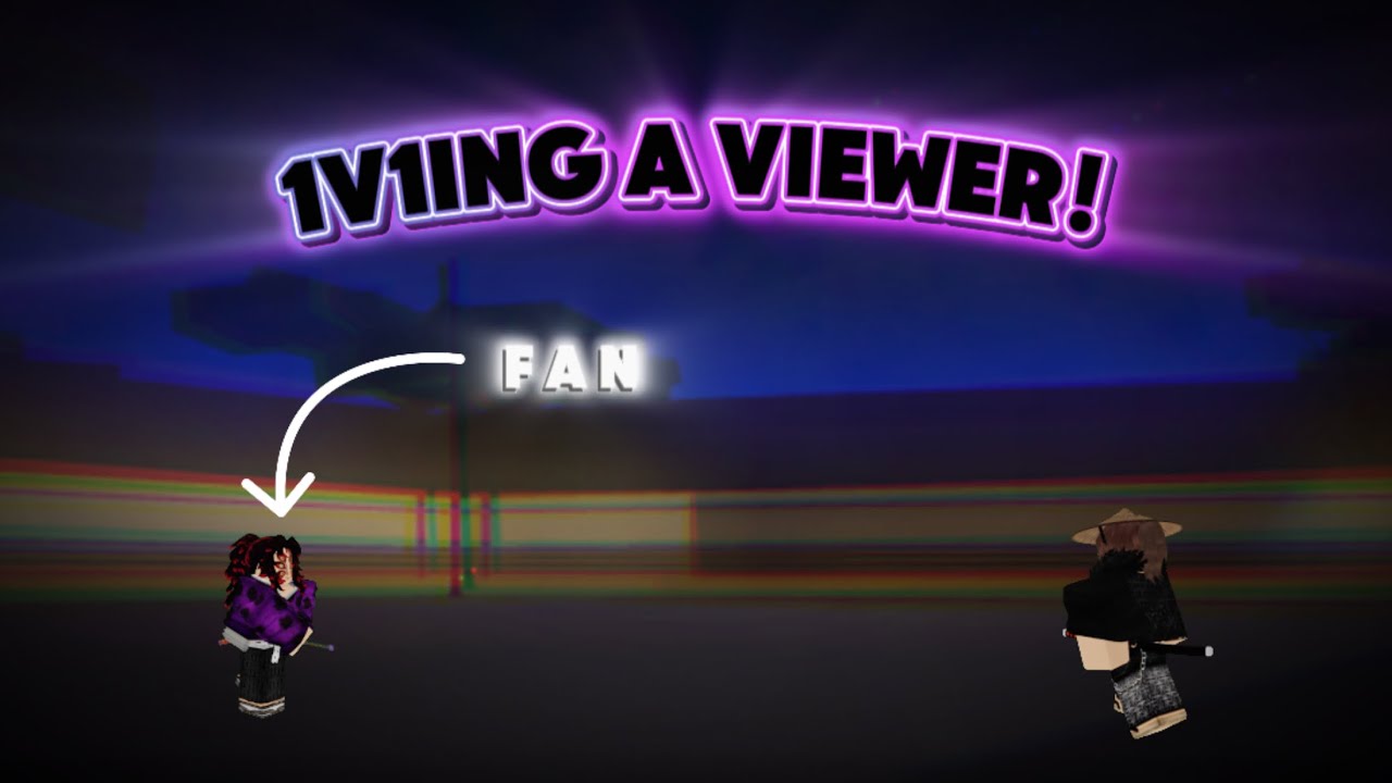 1v1ing a viewer! | DSBA PvP Demon Slayer Burning Ashes