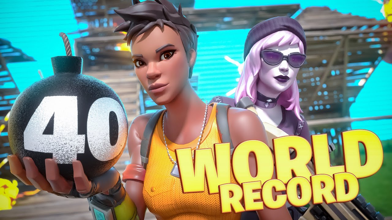 40 KILLS in DUO ARENA WORLD RECORD 🏆 w/ AQUA (23,000 Points) | JannisZ