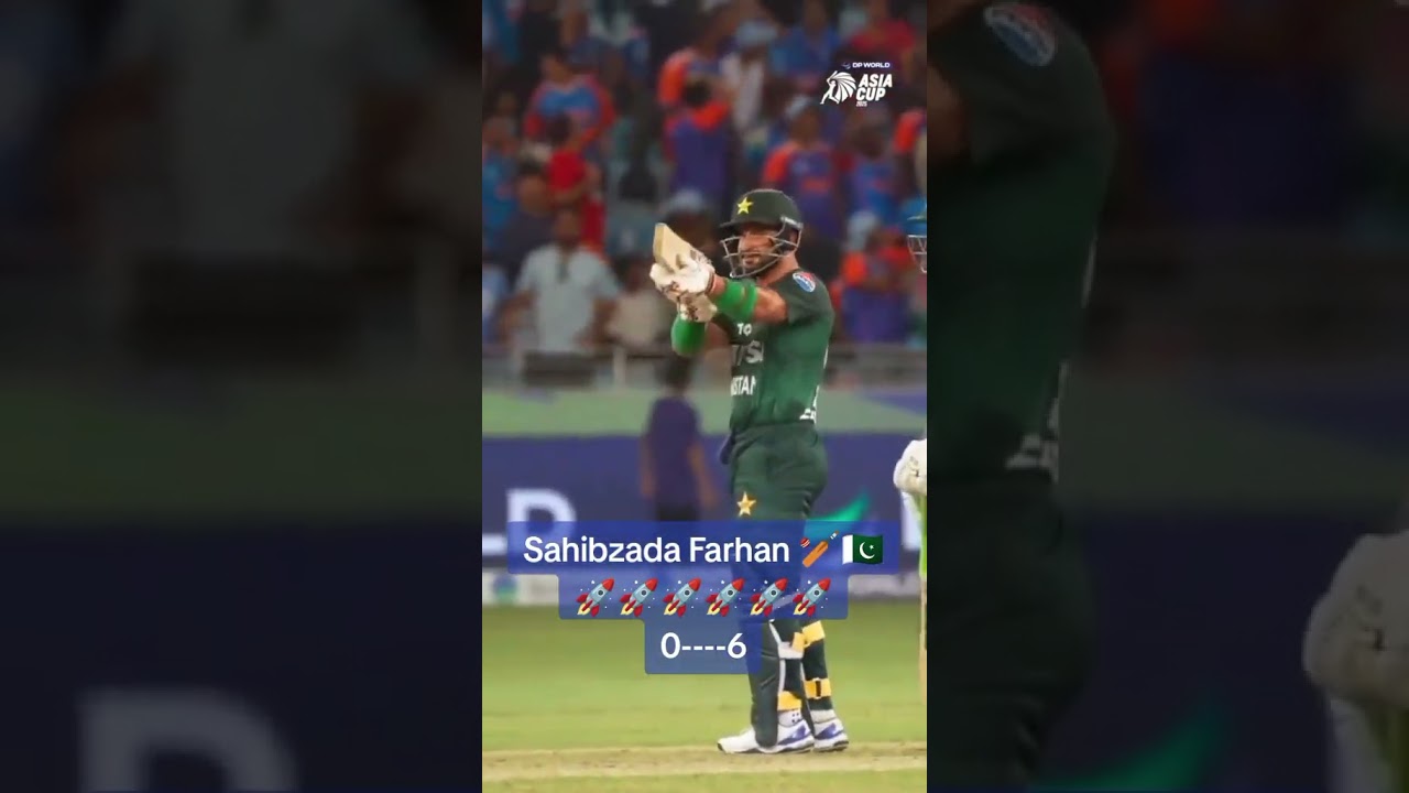 6 Rafael Crash Indian Sahibzada Farhan Celebration today 
